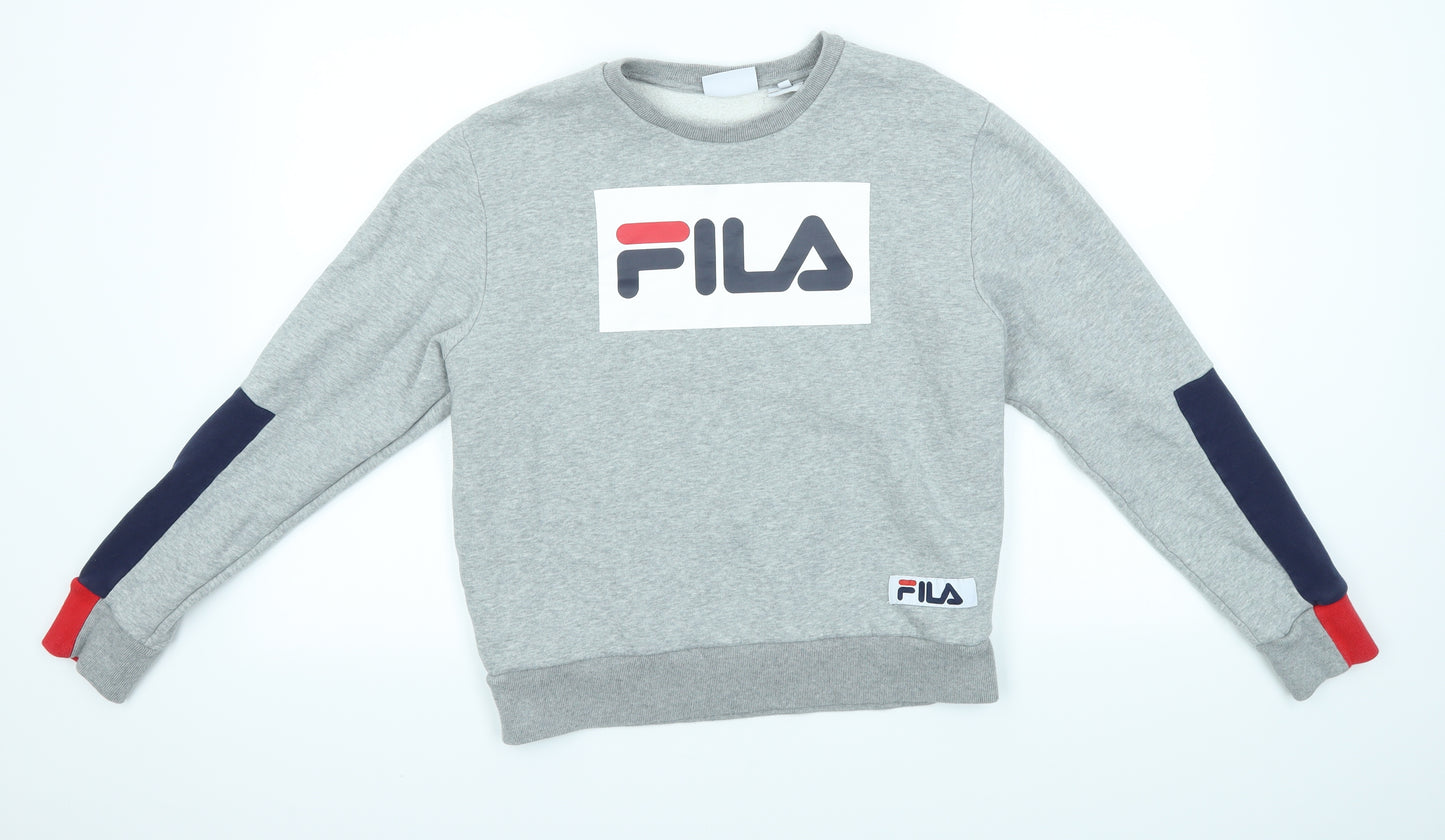 FILA Mens Grey   Pullover Jumper Size S