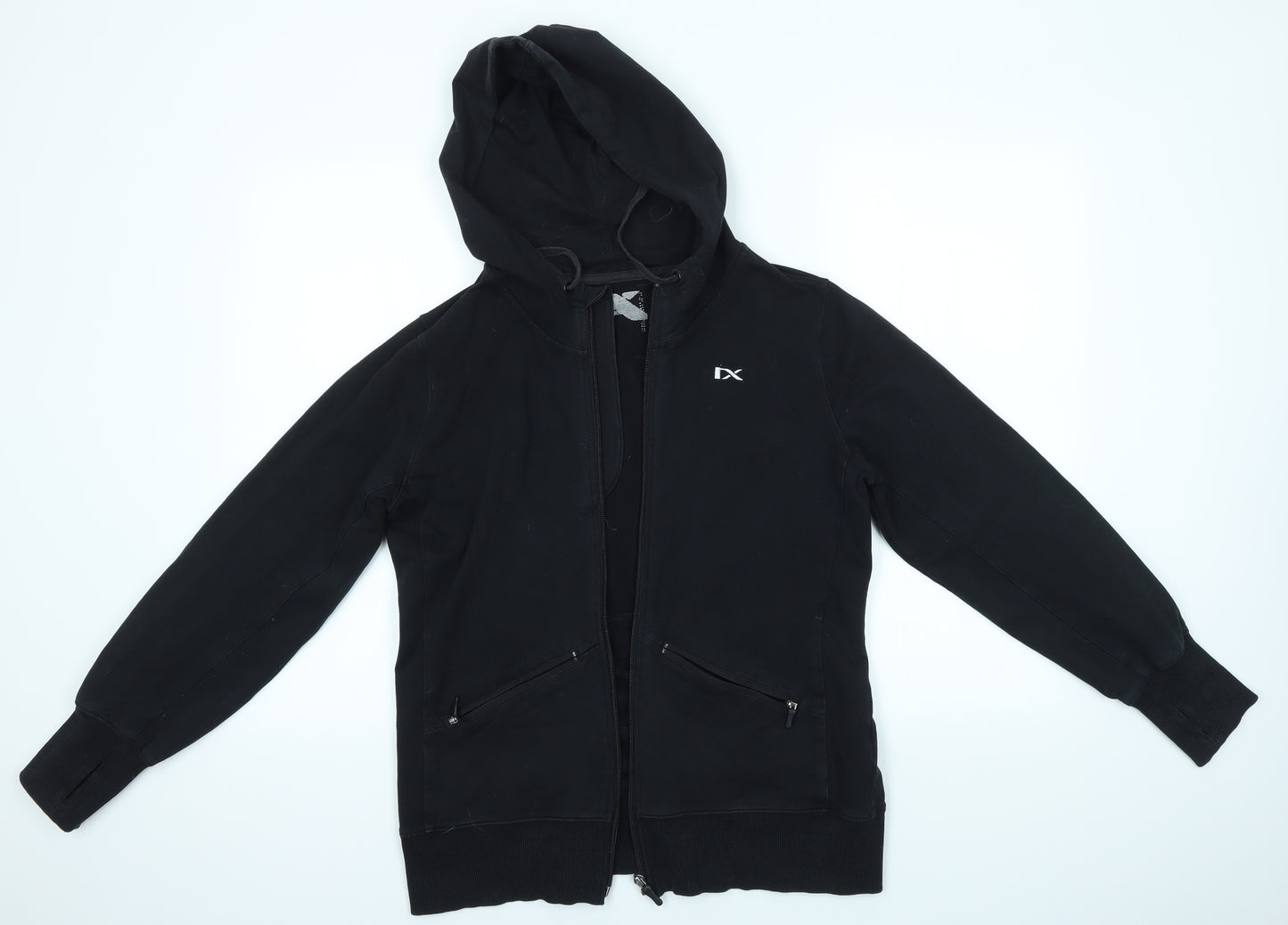 NEXT Womens Black   Full Zip Hoodie Size 16