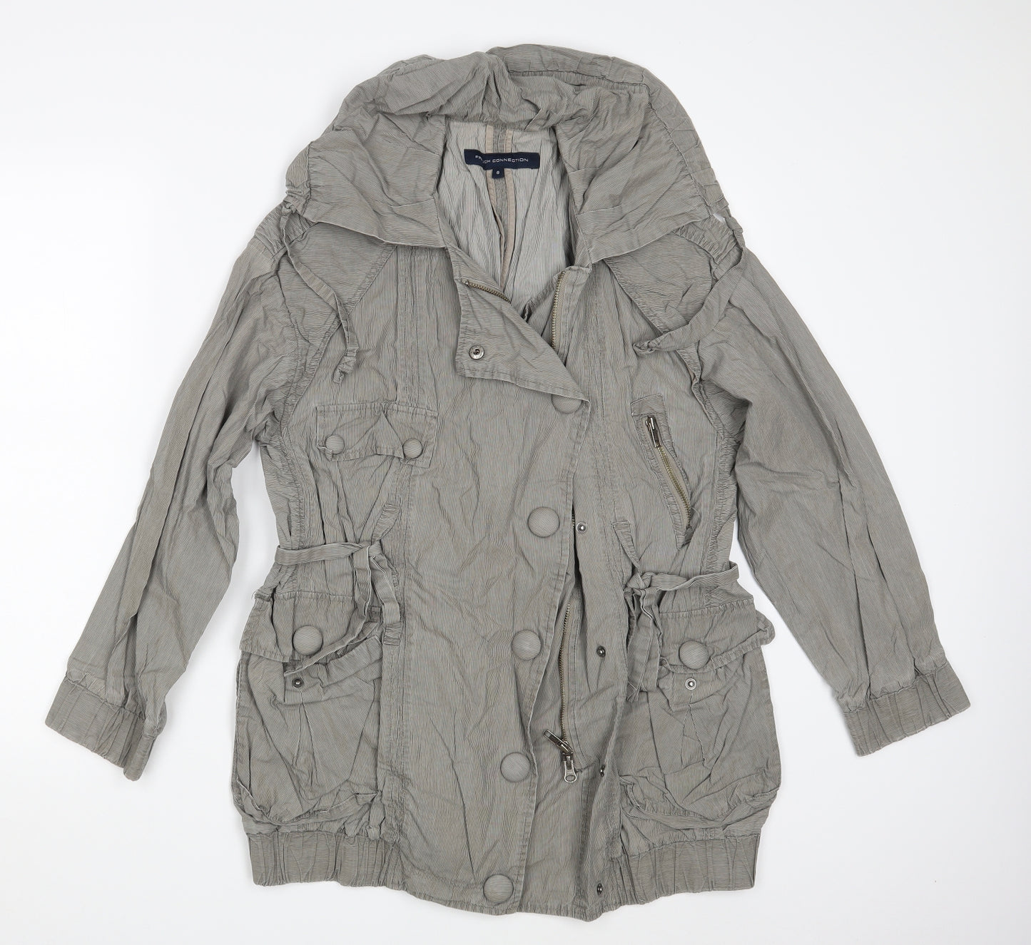 French Connection Womens Grey   Jacket  Size 8