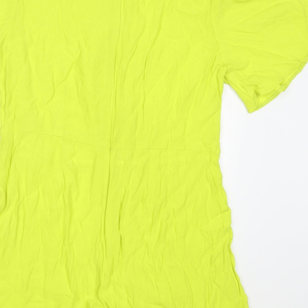 F&F Womens Yellow   Jumpsuit One-Piece Size 16 L4 in