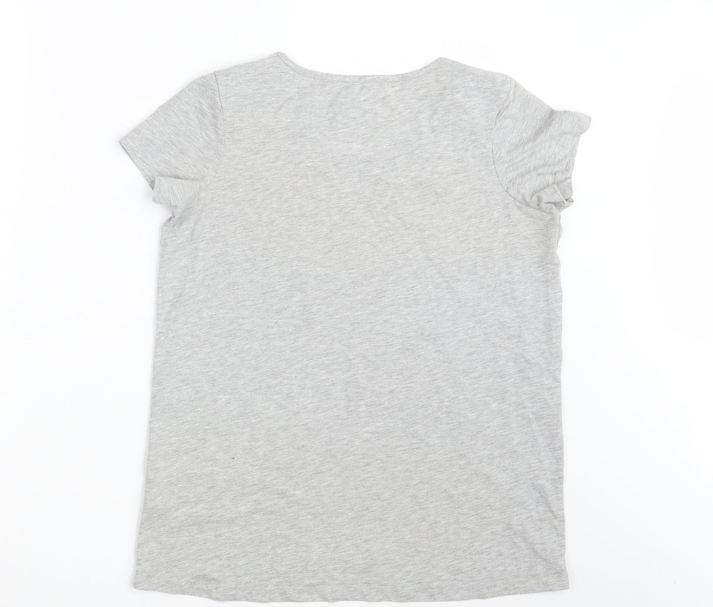 NEXT Womens Grey   Basic T-Shirt Size 12  - Nightwear