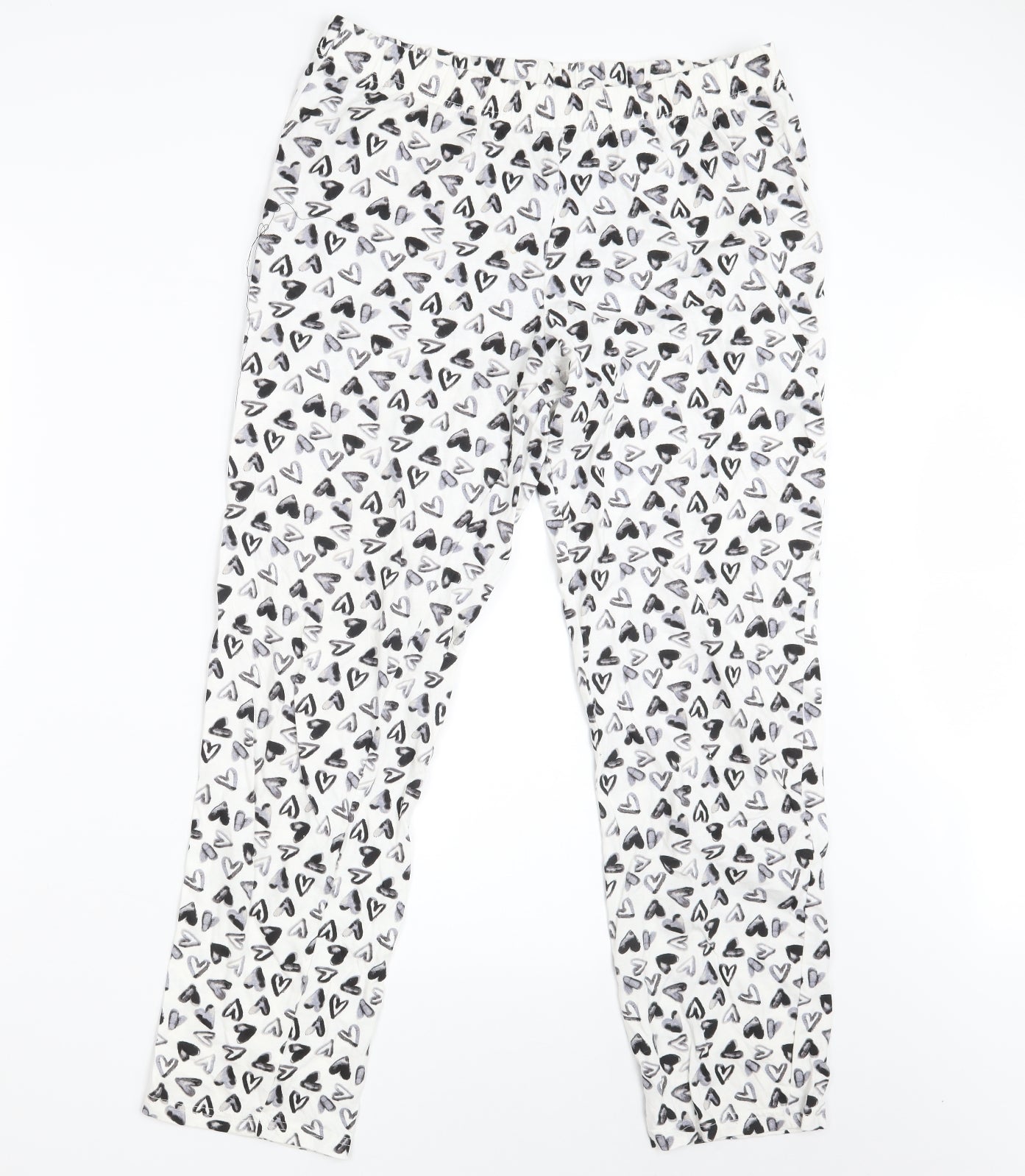 NEXT Womens White   Sweatpants Trousers Size M L28 in