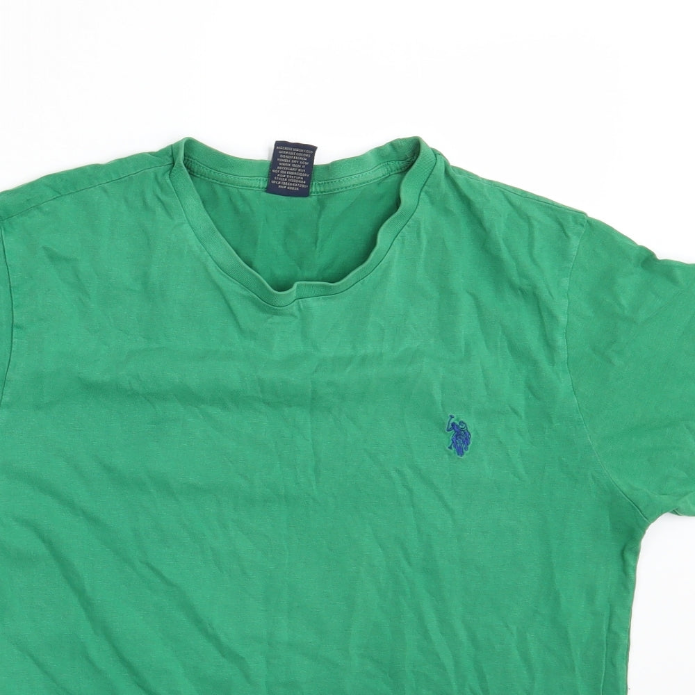 US Polo Assn. Mens Green    T-Shirt Size S