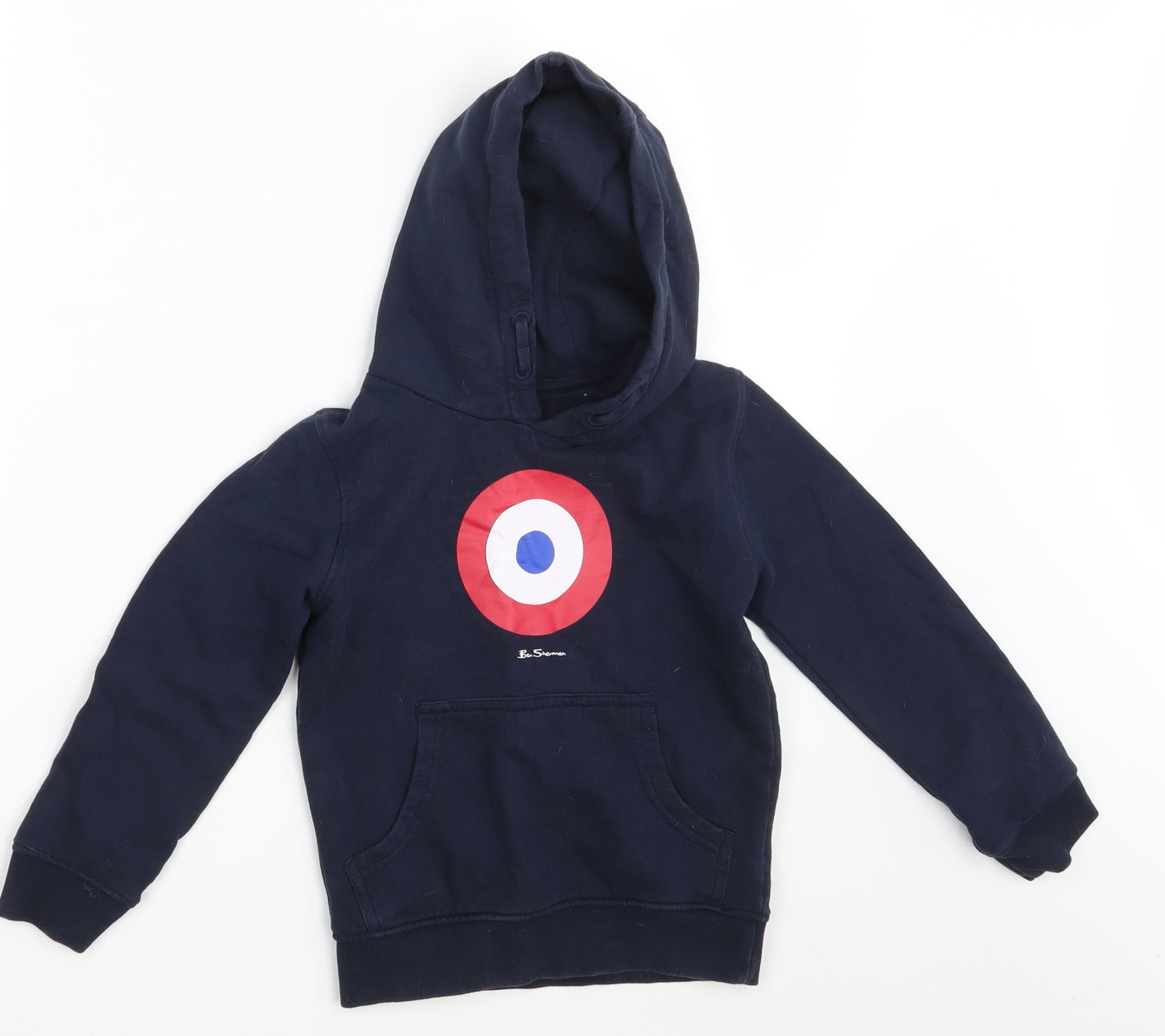 Ben Sherman Boys Blue   Pullover Hoodie Size 6-7 Years