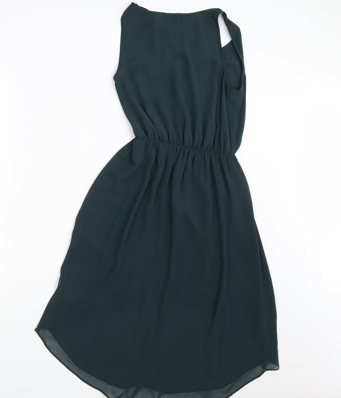 Topshop Womens Green   Fit & Flare  Size 6