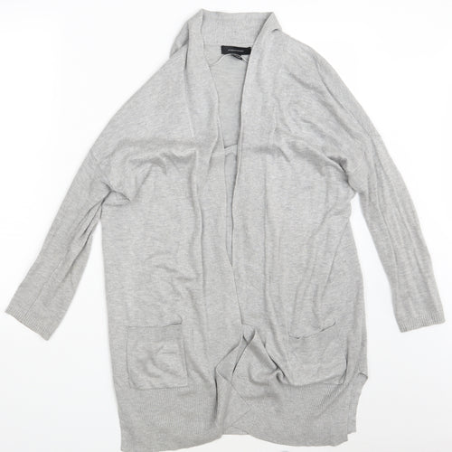 aTMO Womens Grey   Wrap Jumper Size 6