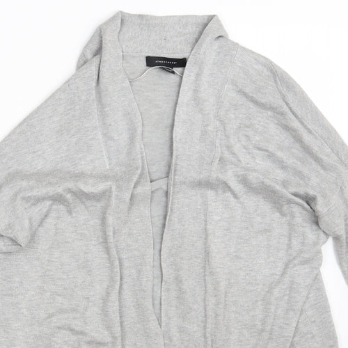 aTMO Womens Grey   Wrap Jumper Size 6