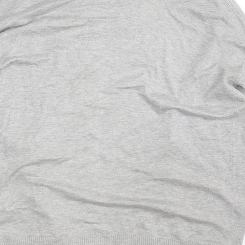 aTMO Womens Grey   Wrap Jumper Size 6
