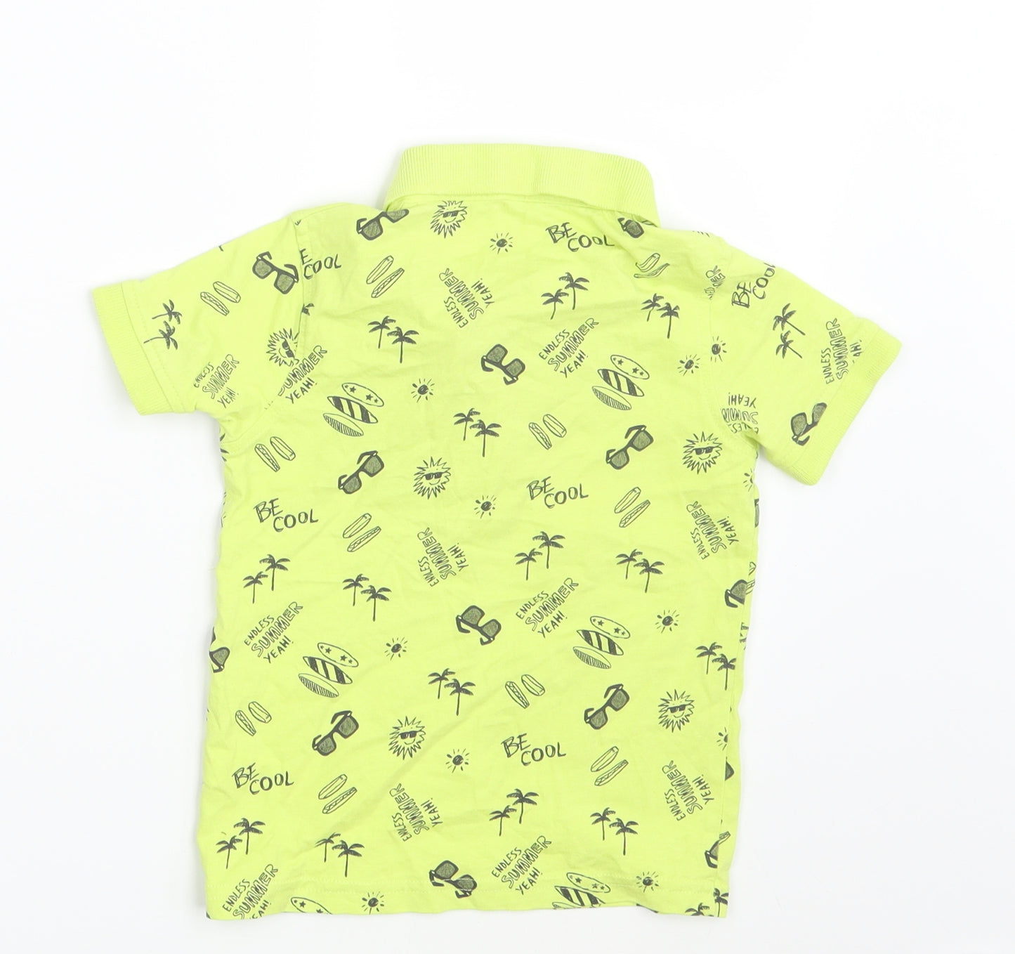 George Boys Yellow   Pullover Polo Size 2-3 Years