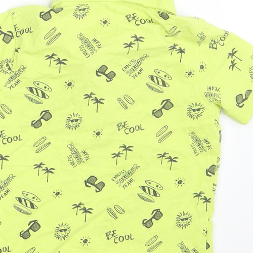 George Boys Yellow   Pullover Polo Size 2-3 Years