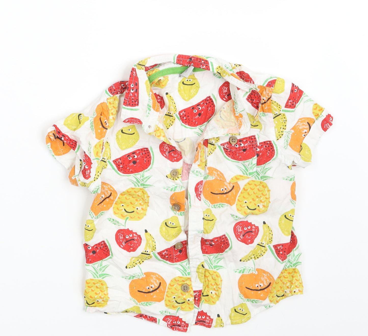 TU Girls Multicoloured Floral  Basic Button-Up Size 2-3 Years