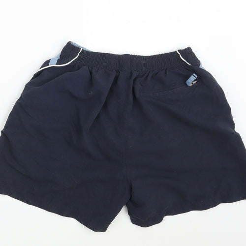 Cedar Wood State Mens Blue   Sweat Shorts Size L - Inside Leg 5 Inches