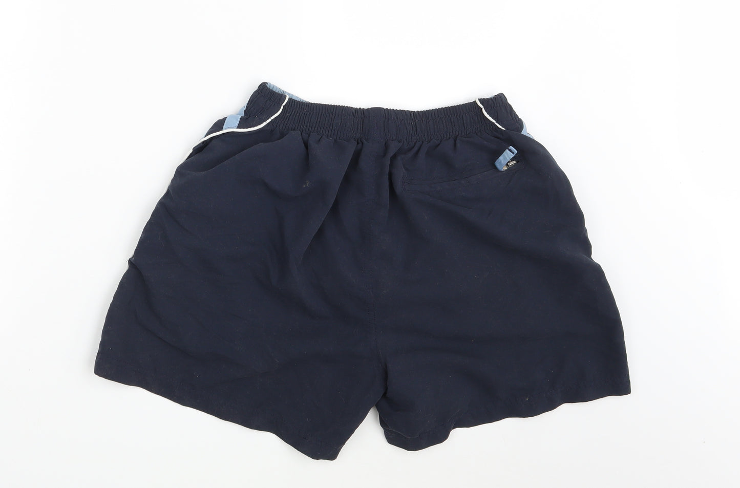 Cedar Wood State Mens Blue   Sweat Shorts Size L - Inside Leg 5 Inches
