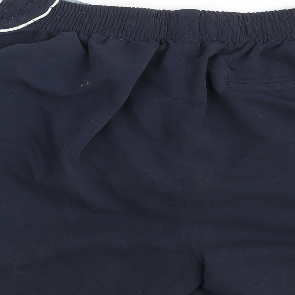 Cedar Wood State Mens Blue   Sweat Shorts Size L - Inside Leg 5 Inches