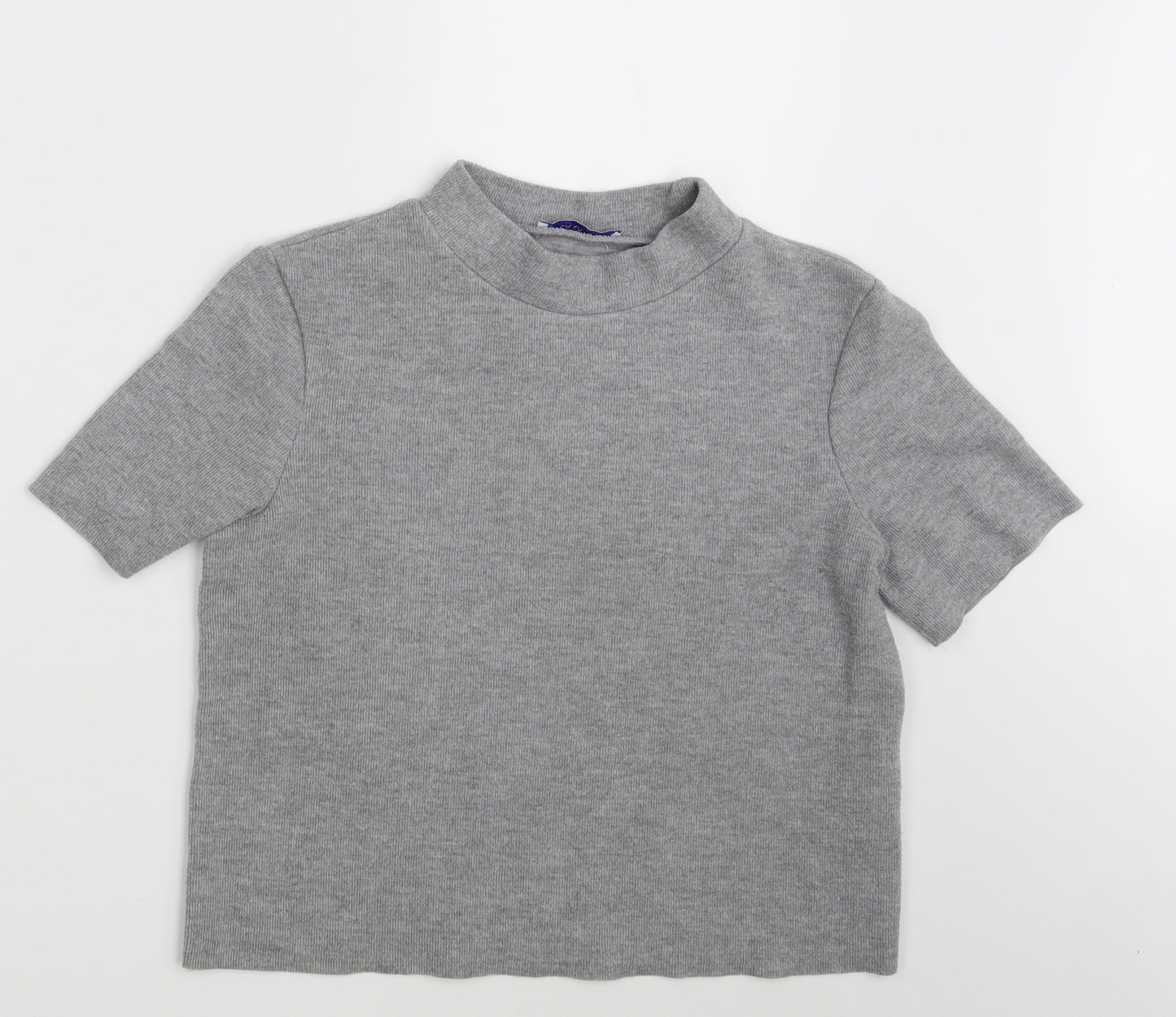 Zara Womens Grey   Pullover Jumper Size M