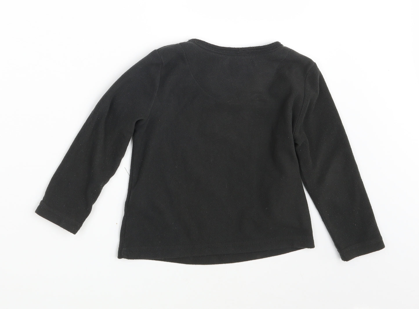 Primark Boys Black   Pullover Jumper Size 3-4 Years