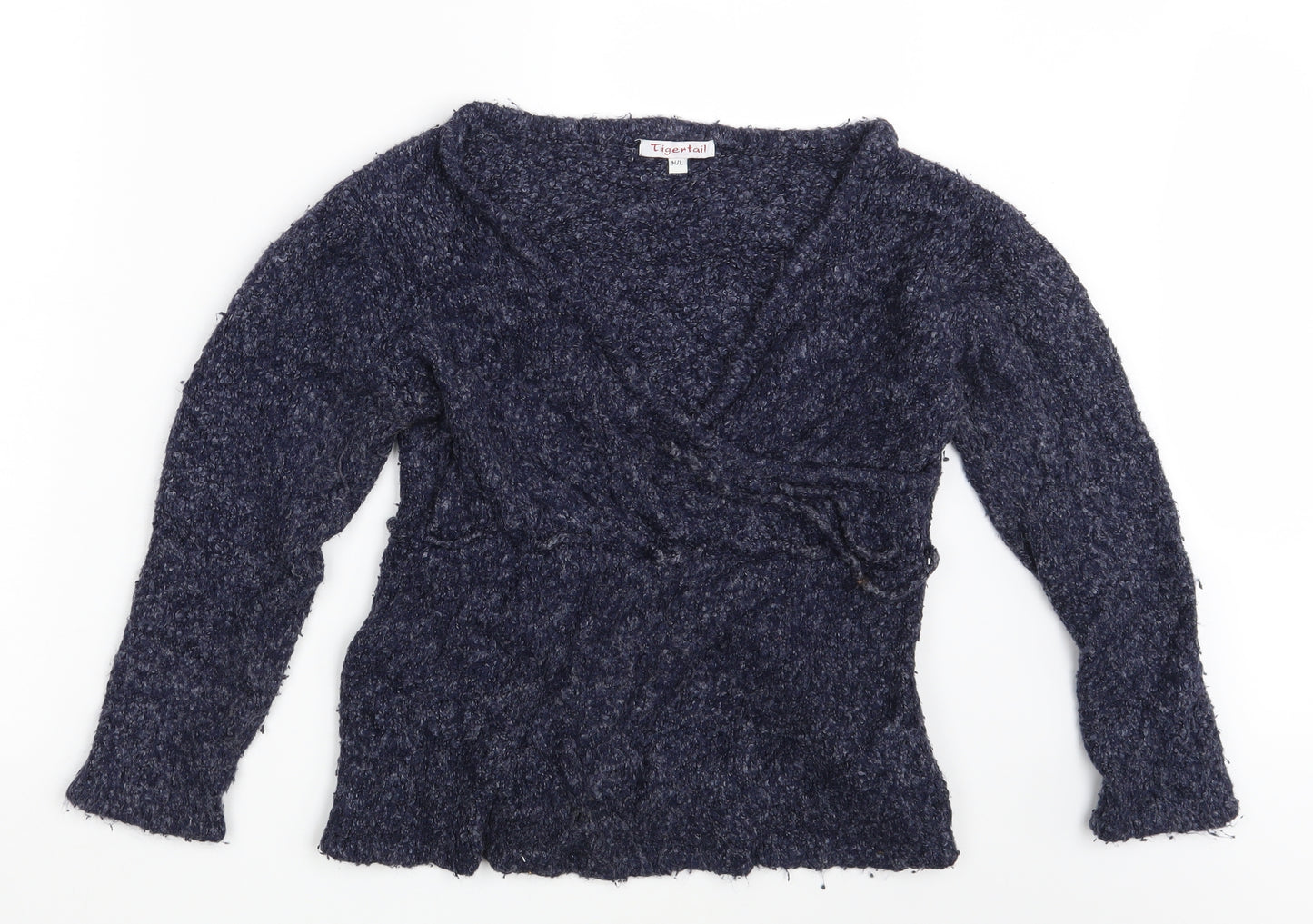 Tigertail Womens Blue   Pullover Jumper Size M