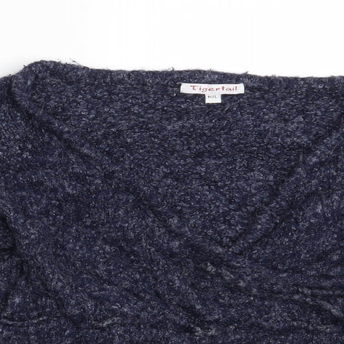 Tigertail Womens Blue   Pullover Jumper Size M