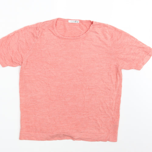 M&S Womens Pink   Pullover Sweatshirt Size 16