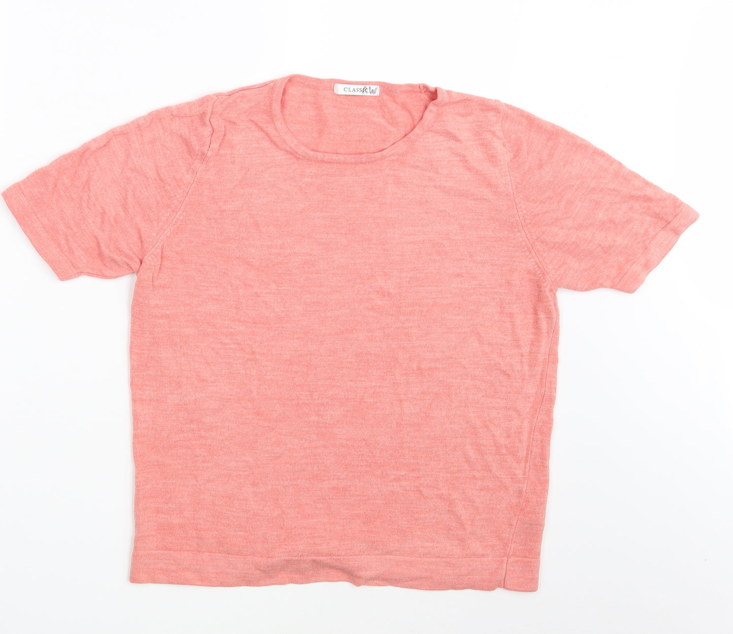 M&S Womens Pink   Pullover Sweatshirt Size 16