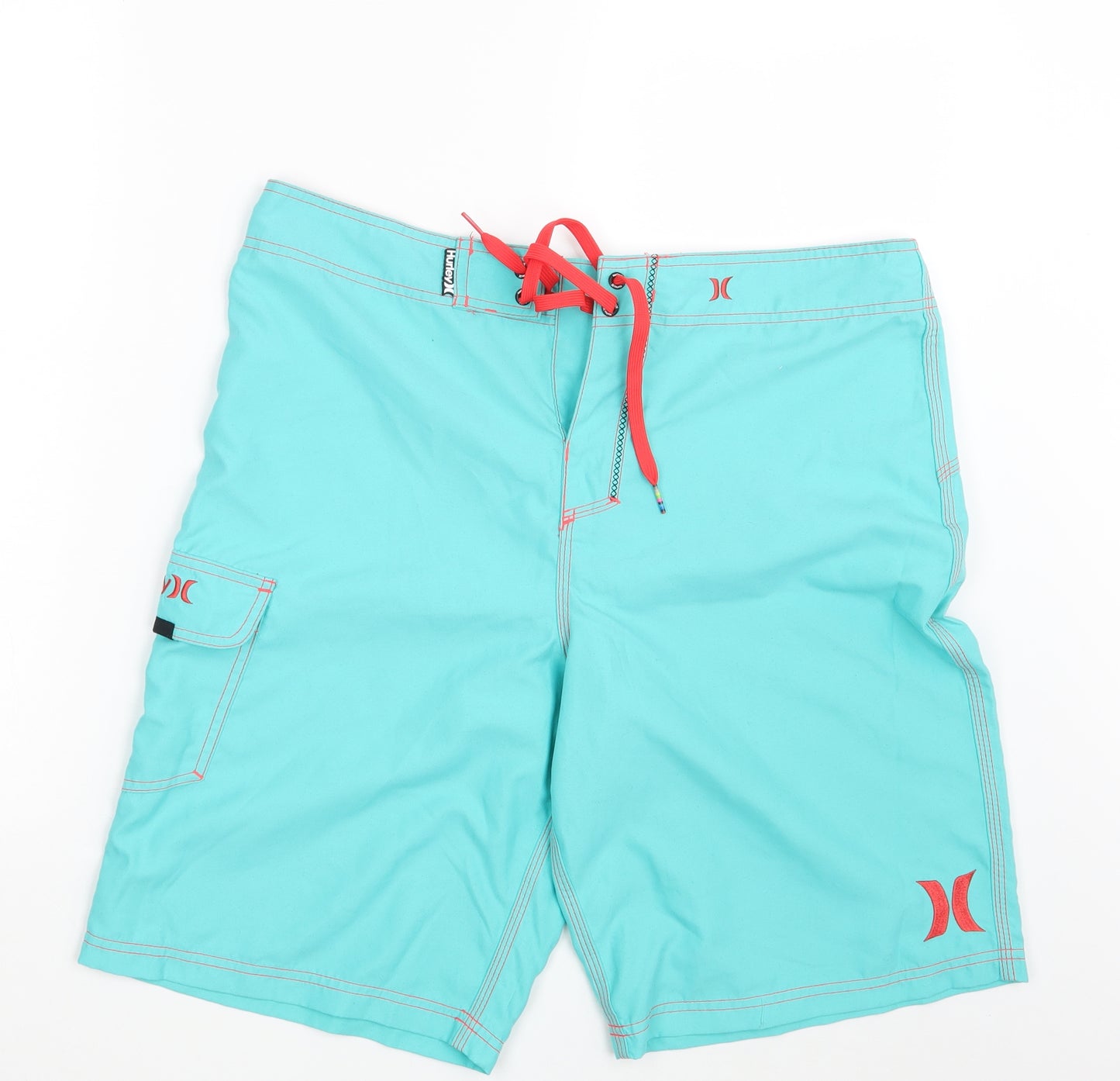 Hurley Womens Blue   Cargo Shorts Size 36 in