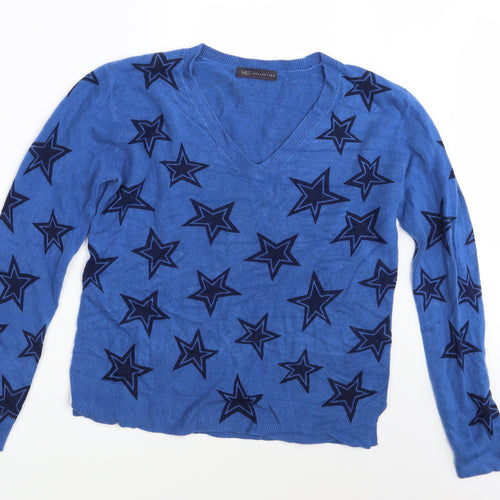 M&S Womens Blue   Pullover Sweatshirt Size 14