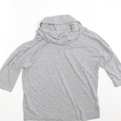 M&S Womens Grey   Pullover Sweatshirt Size 14