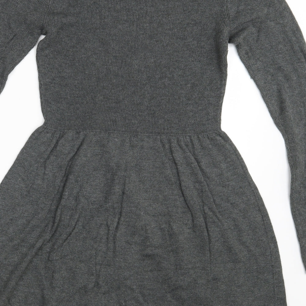 H&M Womens Green   T-Shirt Dress  Size 14