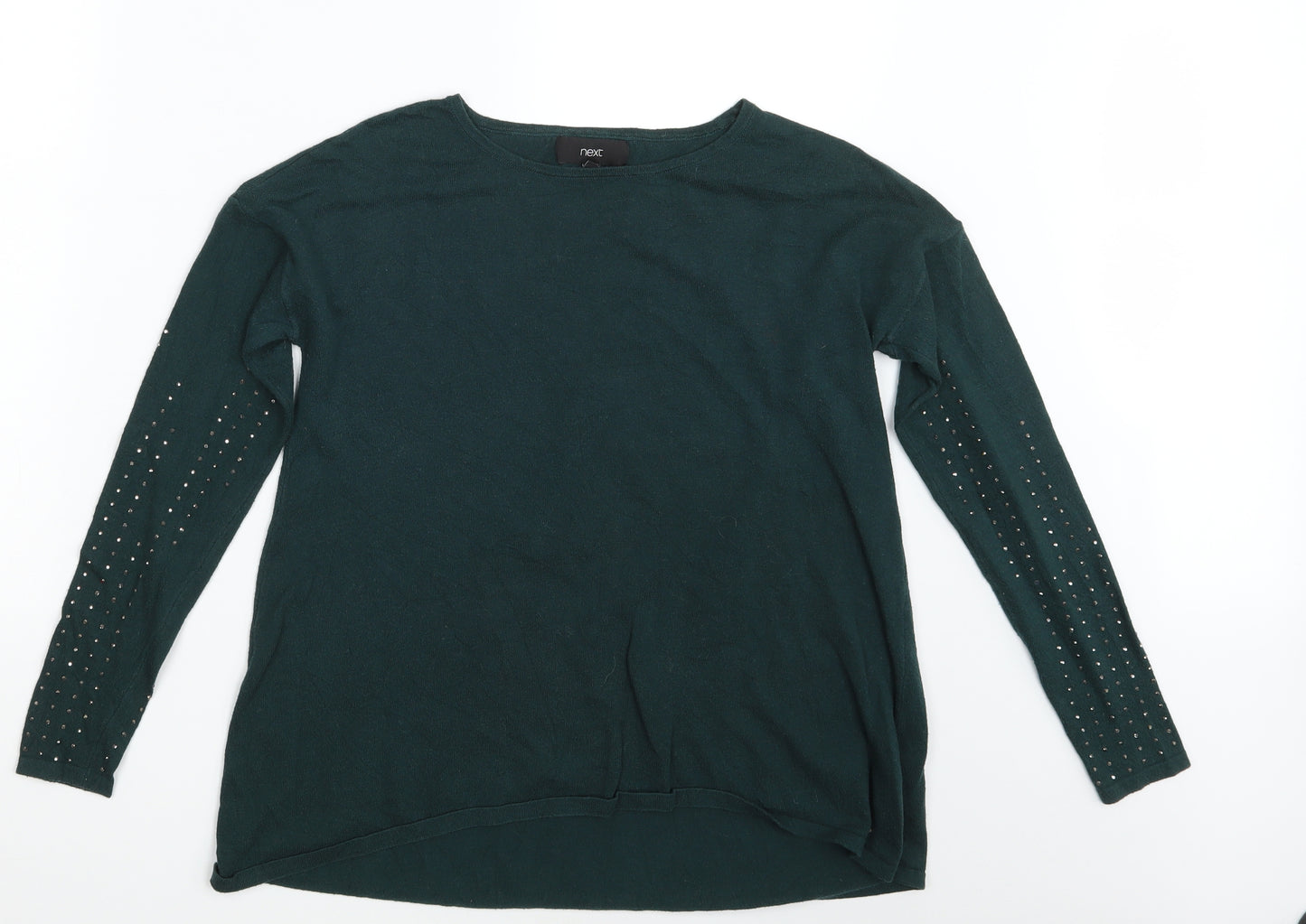 NEXT Womens Green   Pullover Jumper Size 8