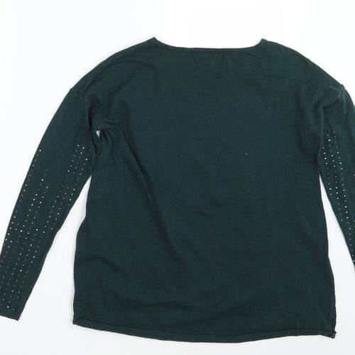 NEXT Womens Green   Pullover Jumper Size 8