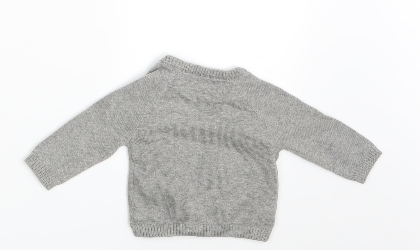 TU Baby Grey   Pullover Jumper Size 0-3 Months