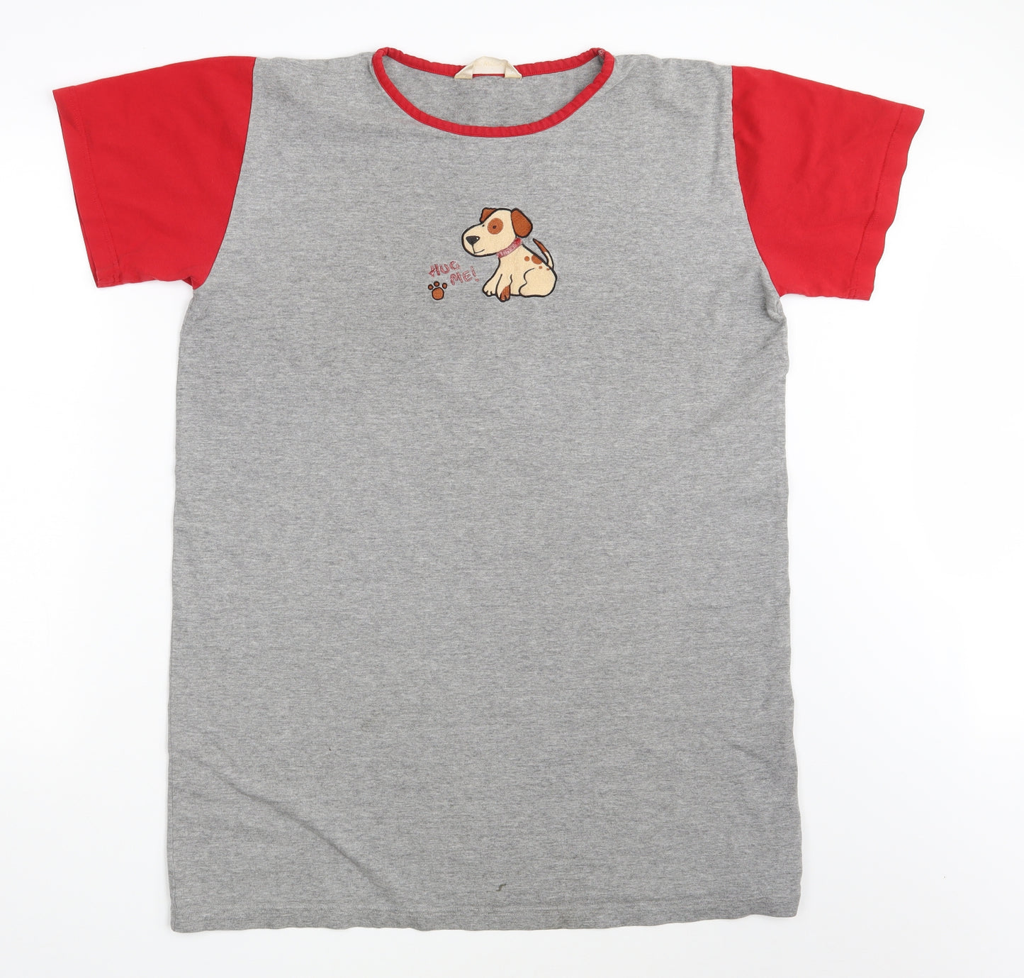 Preworn Womens Grey   Basic T-Shirt One Size  - Hug Me
