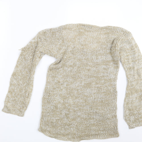 Atmosphere Womens Beige   Pullover Jumper Size 8