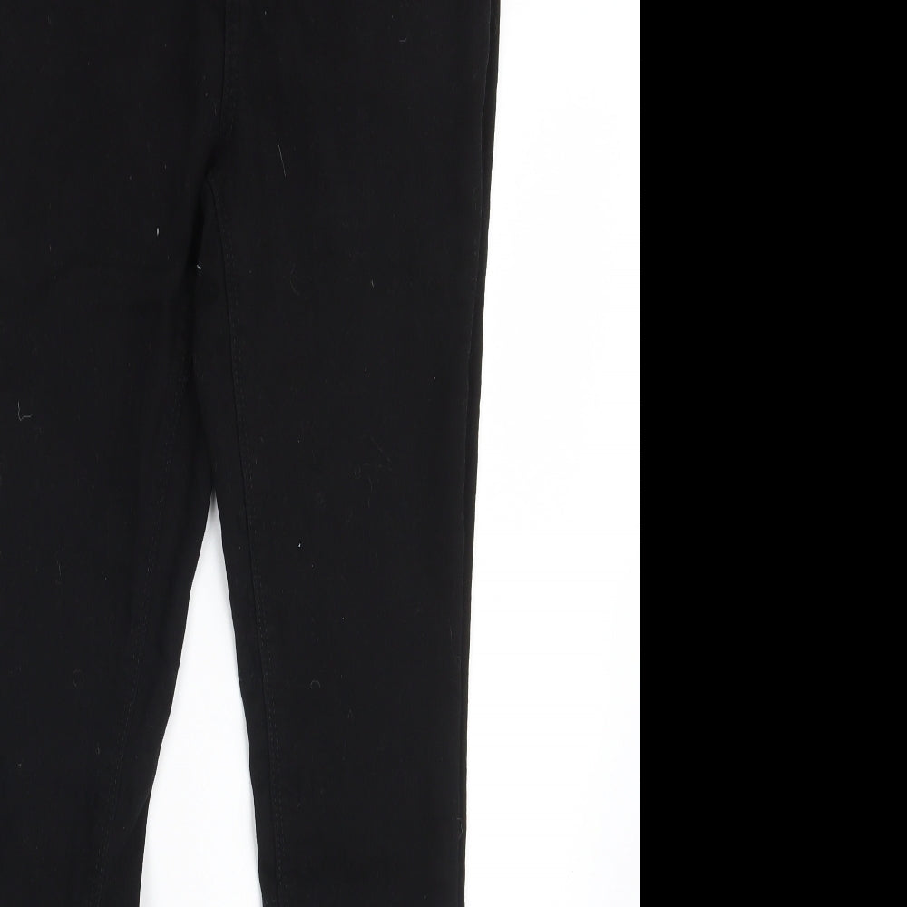 Primark Womens Black  Denim Skinny Jeans Size 12 L30 in