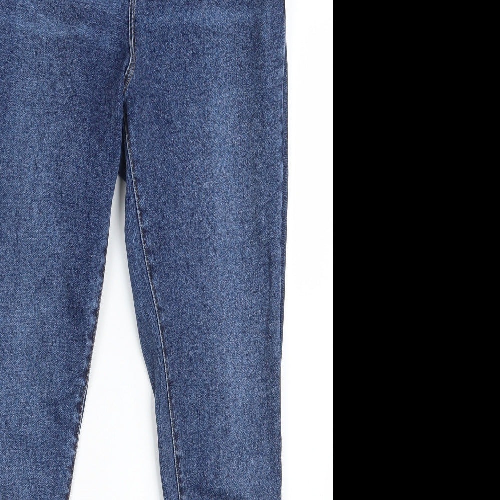 New Look Womens Blue  Denim Skinny Jeans Size 12 L28 in