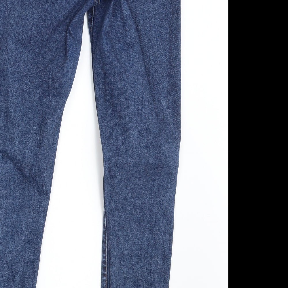 New Look Womens Blue  Denim Skinny Jeans Size 12 L28 in