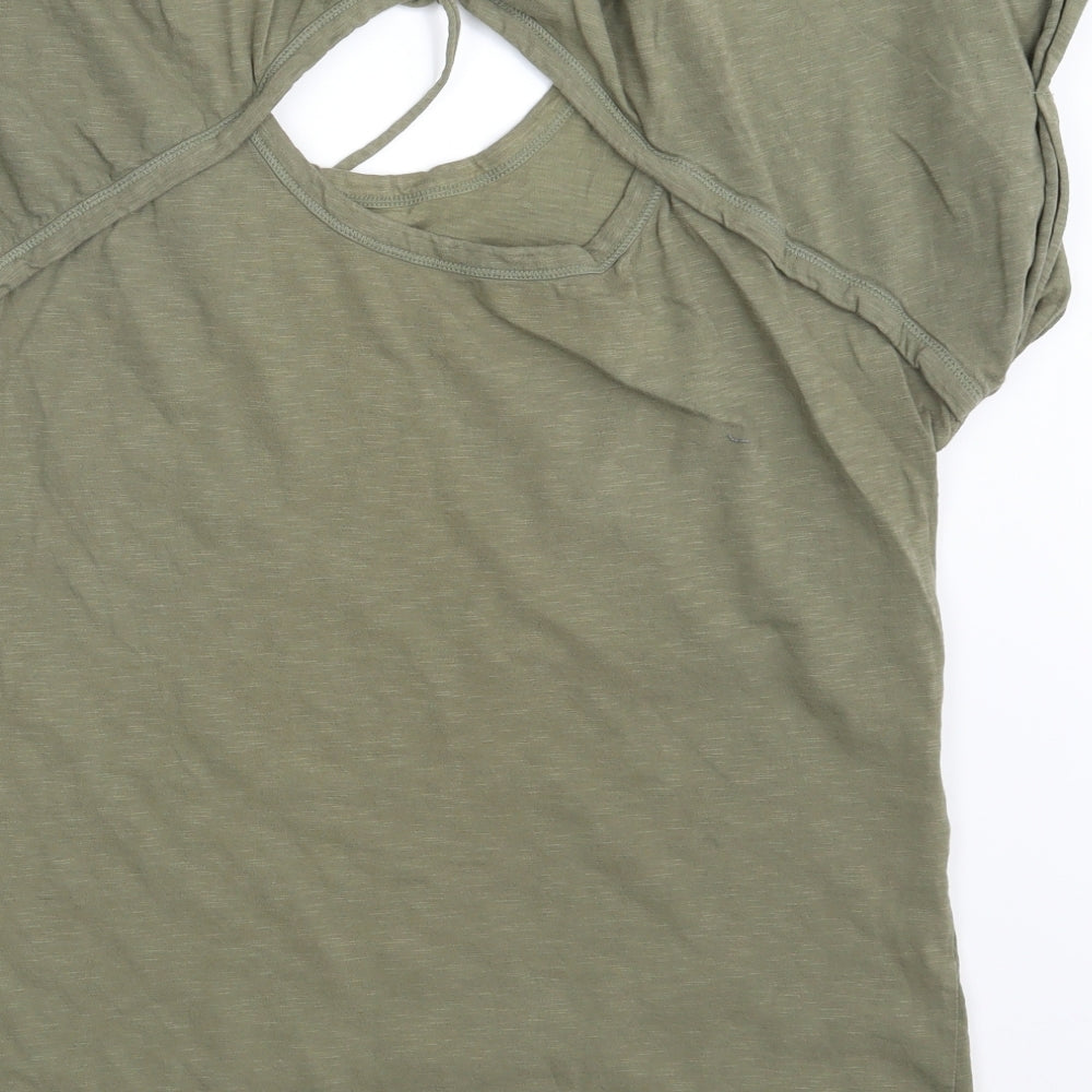 George Womens Green   Basic T-Shirt Size 18