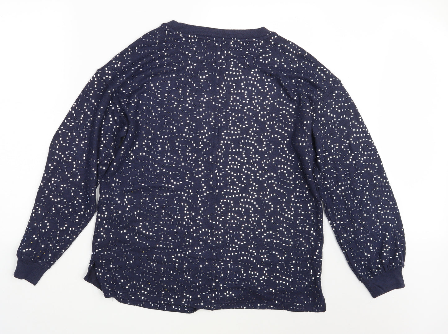 NEXT Womens Blue   Pullover Sweatshirt Size 14