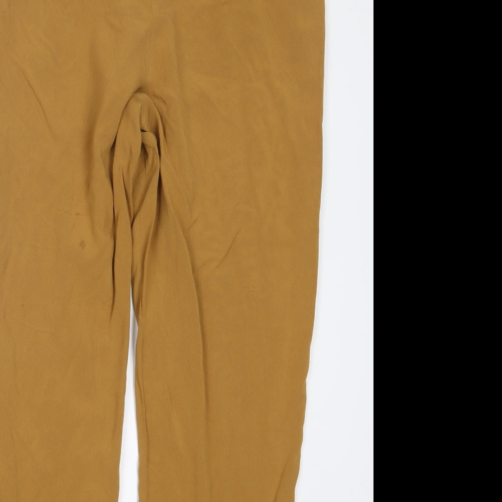 Primark Womens Brown   Trousers  Size 14 L21.5 in