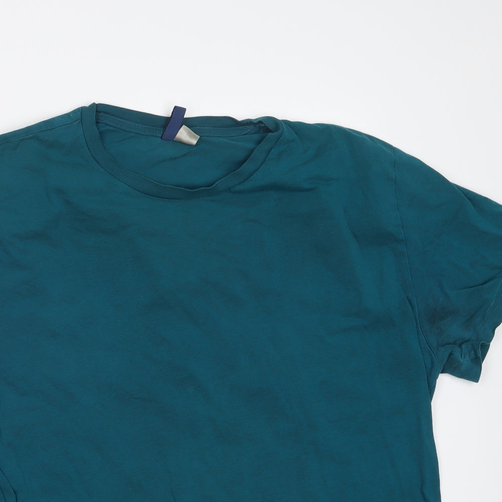 Divided by H&M Mens Blue    T-Shirt Size XL