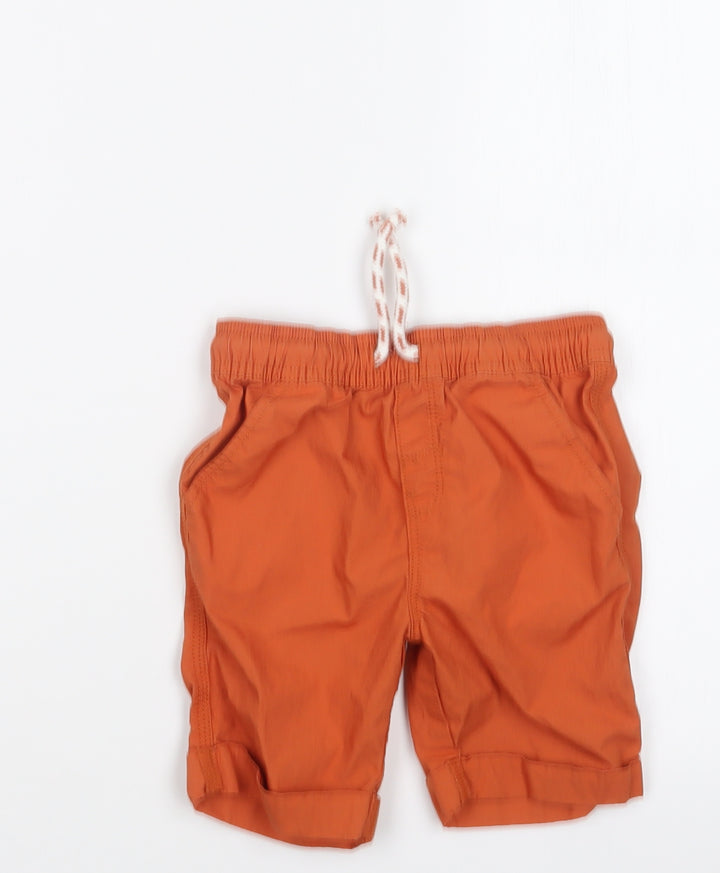 TU Boys Orange Cropped Trousers Size 3-4 Years