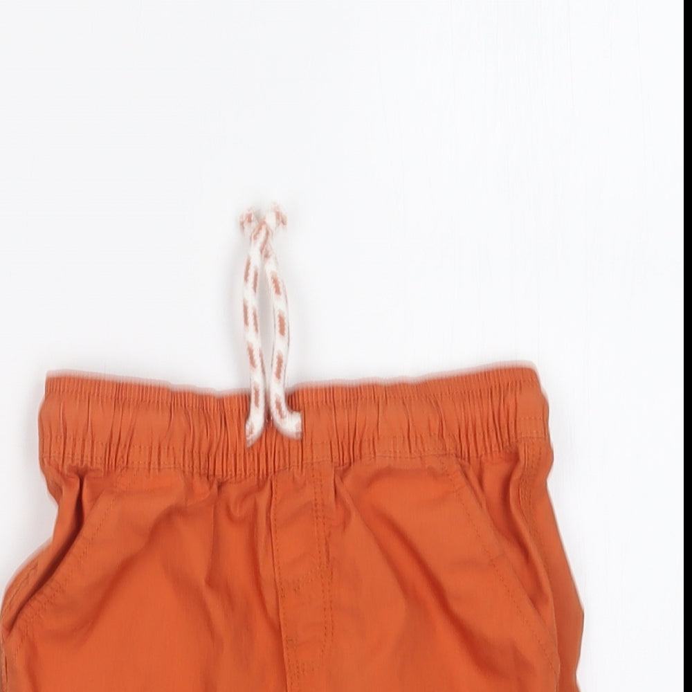 TU Boys Orange   Cropped Trousers Size 3-4 Years