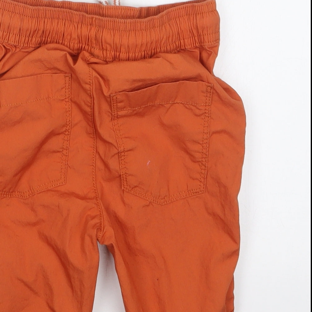 TU Boys Orange   Cropped Trousers Size 3-4 Years