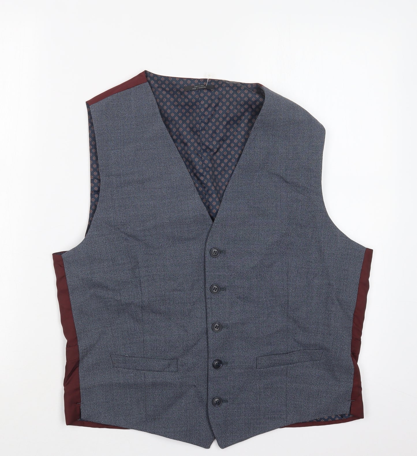 Marks and Spencer Mens Grey   Jacket Waistcoat Size M