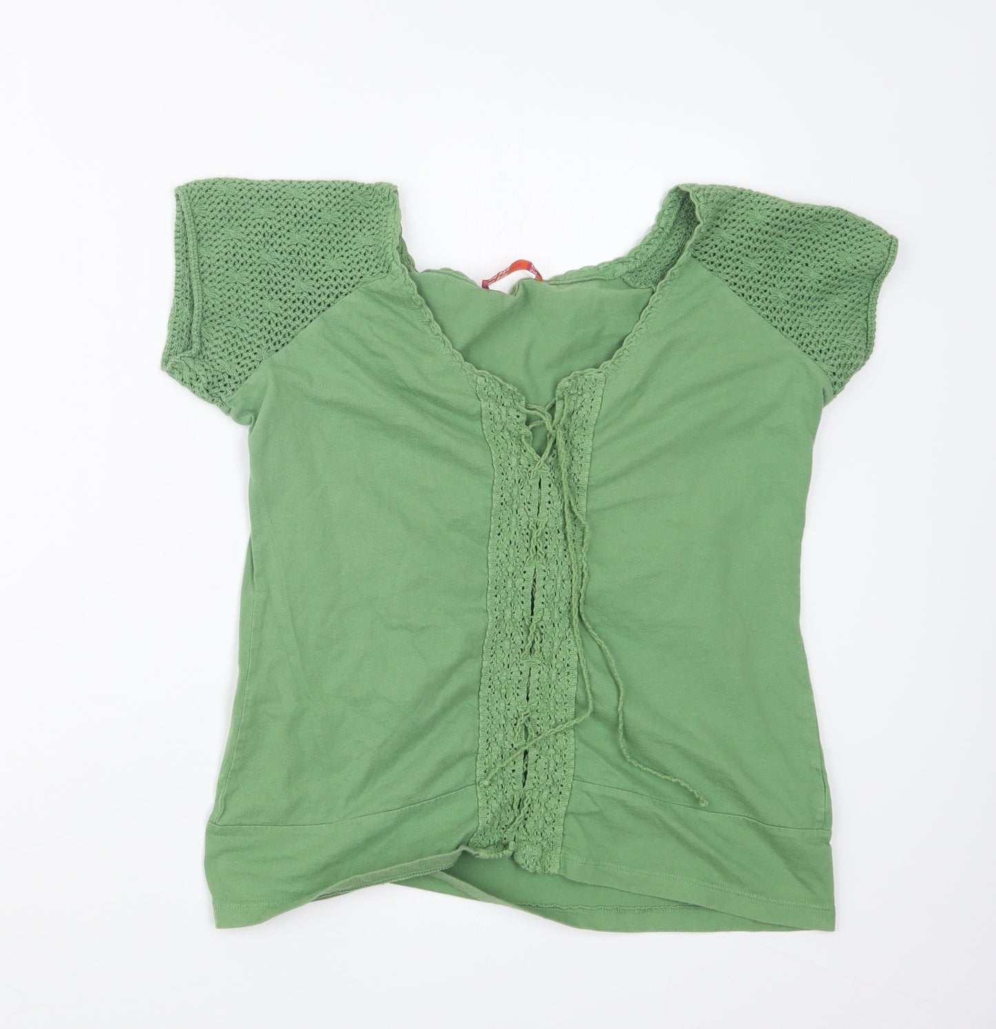 Per Una Womens Green   Basic T-Shirt Size 14