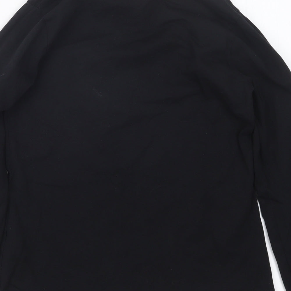 George Girls Black Geometric  Top Pyjama Top Size 11-12 Years
