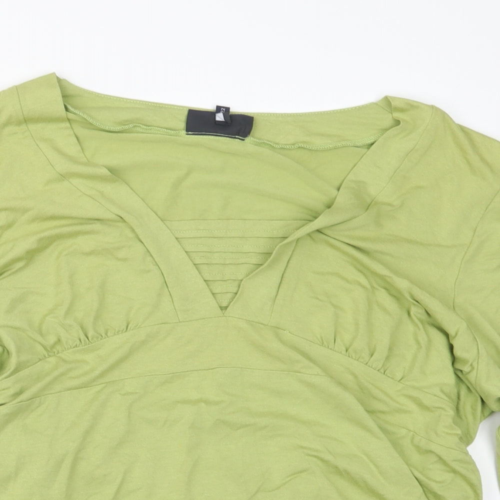 Debenhams Womens Green   Basic Blouse Size 22