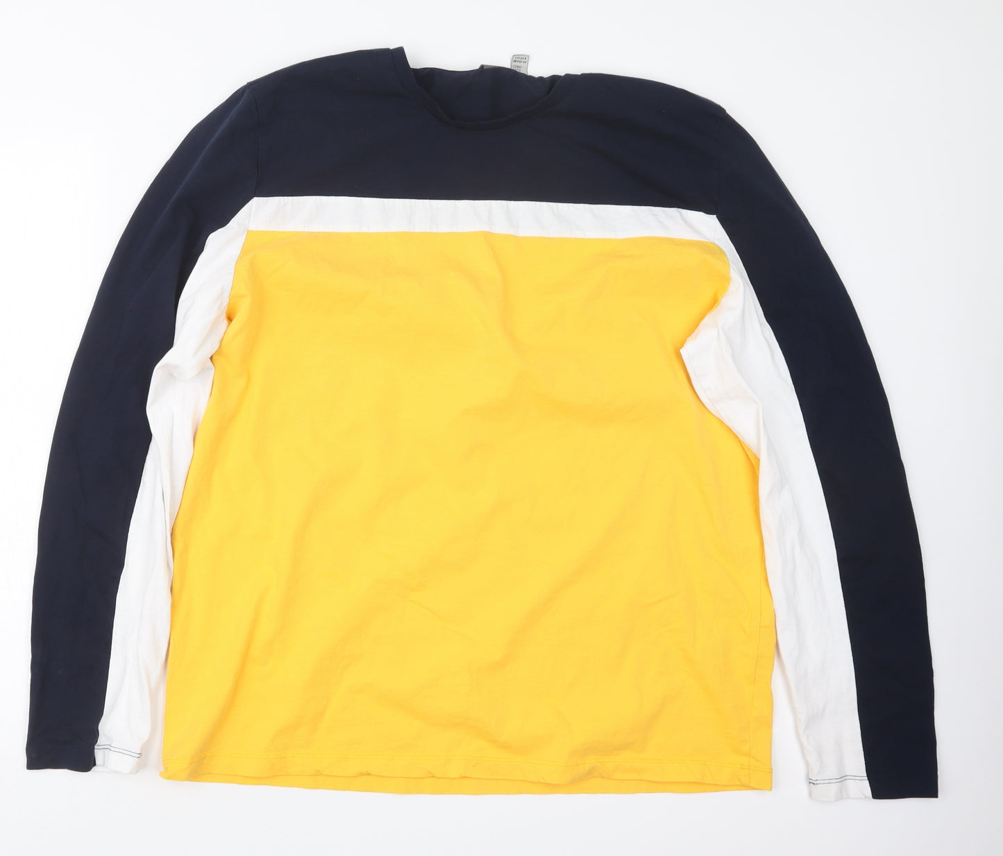 ASOS Mens Yellow    T-Shirt Size 4XL