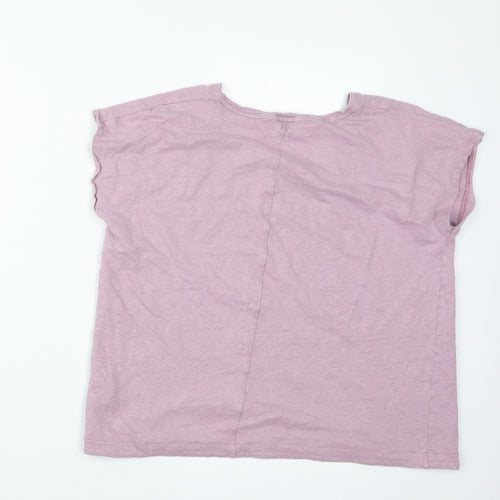 White Stuff Womens Purple   Basic T-Shirt Size 16