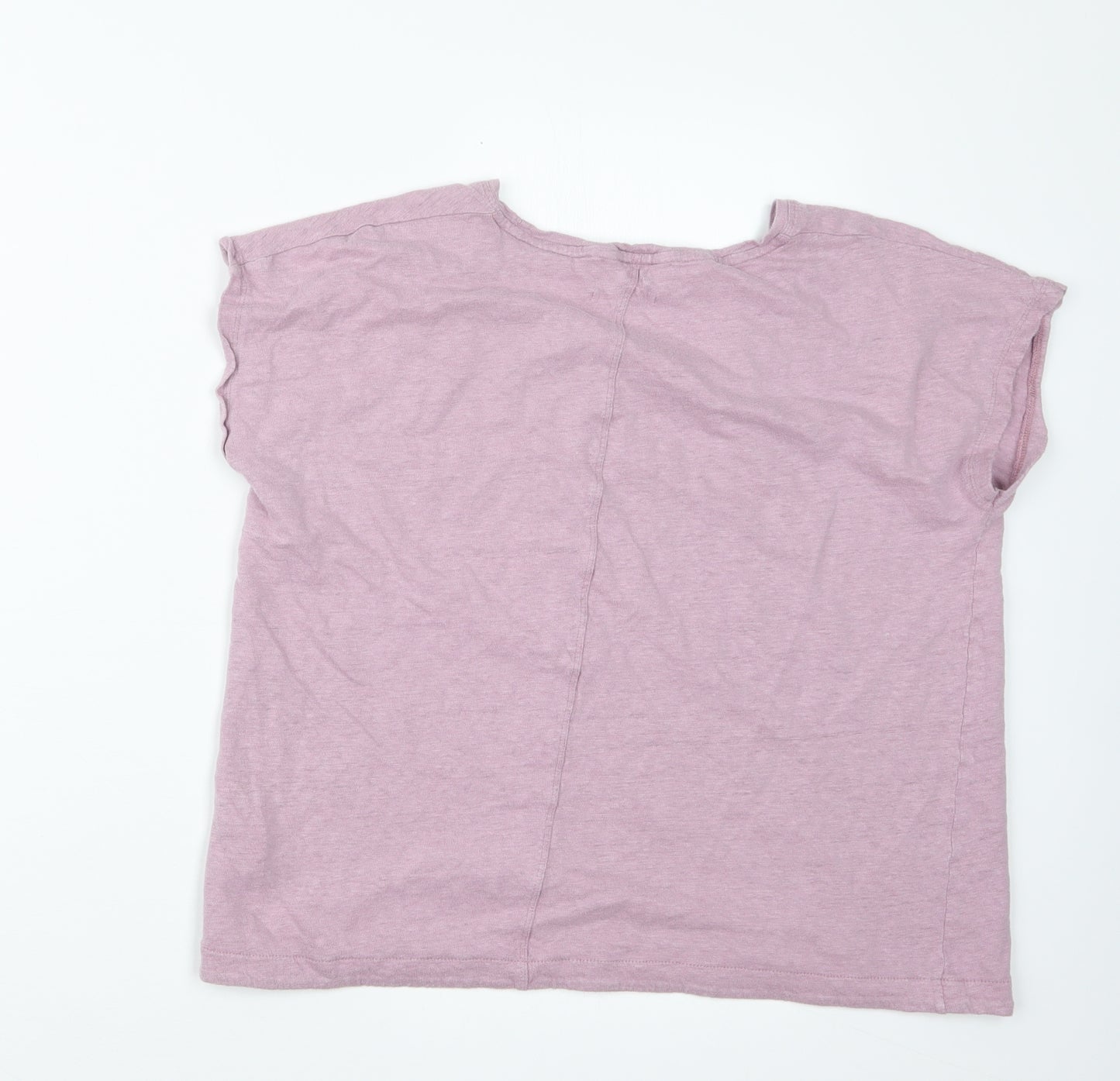 White Stuff Womens Purple   Basic T-Shirt Size 16